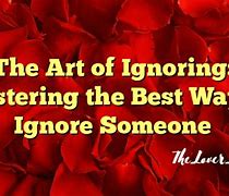 Image result for Ignore Art