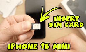 Image result for Remove iPhone 13 Mini Sim Card