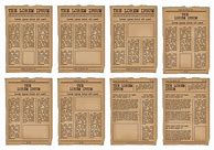 Image result for Old Newspaper Template