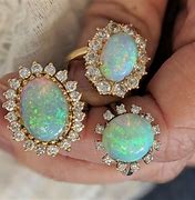 Image result for Vintage Australian Opal Rings