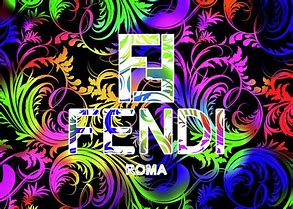 Image result for Colorful Fendi Logo