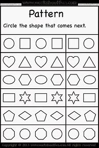 Image result for Worksheets for Kids Kindergarten