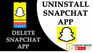Image result for Delete Snapchat From App