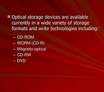 Image result for Optical Storage Technology