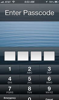 Image result for iPhone Lock Screen Passcode Keyboard