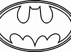 Image result for Batman Logo Black and White Printable