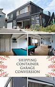 Image result for Shipping Container Garage Plans