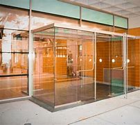 Image result for Frameless Electric Glass Door