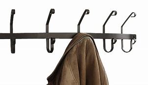 Image result for Black Wrought Iron Coat Hooks