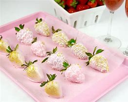 Image result for Chocolate Covered Strawberries and Champagne