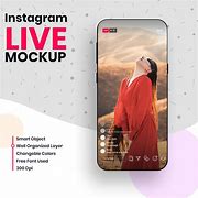 Image result for Instagram Live Mockup