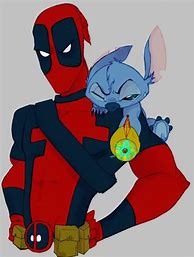 Image result for Stitch and Deadpool