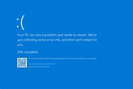 Image result for Blue B Screen