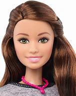 Image result for Smiling Brunette Barbie Dolls