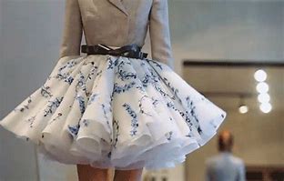 Image result for Fluffy White Skirt