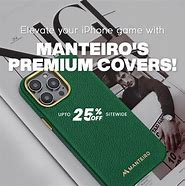 Image result for Black Leather iPhone Case