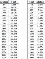 Image result for Feet into Metre