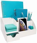 Image result for Plastic Desk Organizer