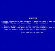 Image result for Windows Fatal Error Blue Screen