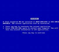 Image result for Blue Screen Error Full-screen