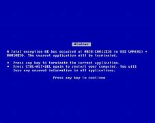 Image result for HP Laptop Blue Screen