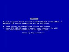 Image result for Dell Blue Screen