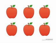 Image result for Preschool Apple Pattern Printable