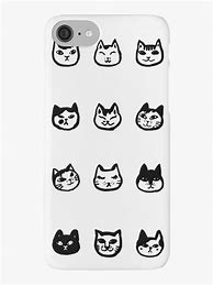 Image result for Leather Case iPhone White Cat