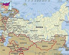 Image result for Major Russian Cities Map