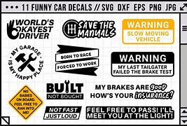 Image result for Free 3D STL Funny Car Decals