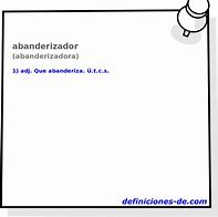 Image result for abanderizador