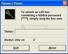Image result for Password Viewer Magnifier App