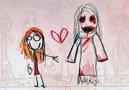 Image result for Disturbing Drawings by Children