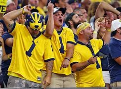 Image result for Michigan Wolverines Football Fans