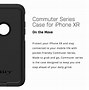 Image result for Black iPhone XR OtterBox Case