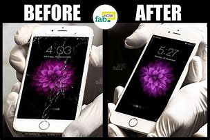 Image result for iPhone 6 Screen Before and After