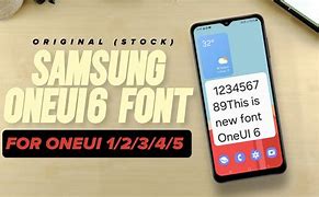 Image result for Samsung Oneui 6 Font