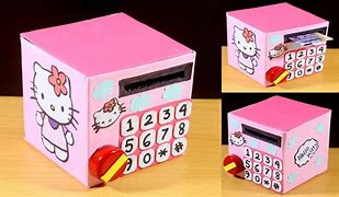 Image result for Money Box Template for Kids