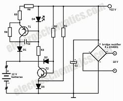 Image result for 12 Volt Battery Charger Diagram