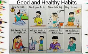 Image result for Good Habits Drawing