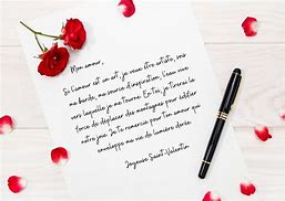 Image result for Lettre D'amour