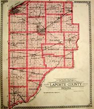 Image result for LaPorte County Townships