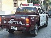 Image result for Thailand Police Car
