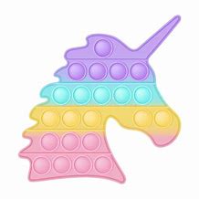 Image result for Unicorn Pop It Pastel