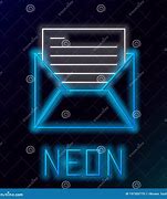 Image result for Neon Mail Icon