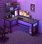 Image result for Counter Height Computer Desk