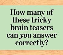Image result for Mind Tricks Brain Teaser