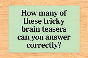 Image result for Fun Brain Teasers