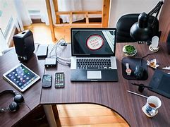 Image result for Neat Office Desk