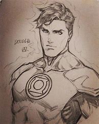 Image result for Hal Jordan Drawing